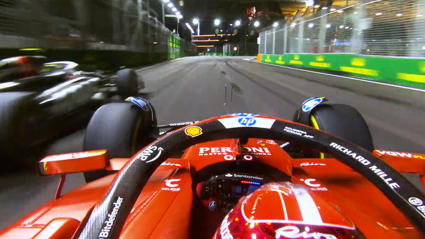2024 Singapore Grand Prix: Leclerc forces his way past Hulkenberg for P4